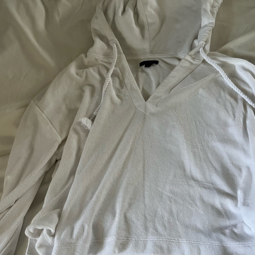JCrew Terrycloth Sweatshirt Size Small